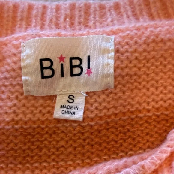 BiBi Vibrant Striped Crew Neck Sweater - Picture 3 of 11